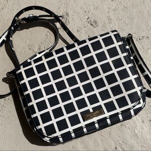 Mod checker print crossbody ♠️ Kate Spade EUC